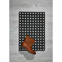 Fußmatte Gummiring 40 x 60 cm offen schwarz^ Outlet