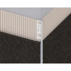 Abschlussprofil 10 mm silber*Fundamo Online