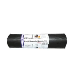 Bauschuttsack Profi 75 L 575 x 1000 mm 5 Stück^Fundamo