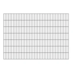 Alberts GAH Doppelstabmatte 6/5/6 verzinkt anthrazit 200 x 140 cm