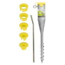 Alberts GAH Einschraubbodenhülse 560 mm Stahl feuerverzinkt