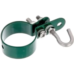 Alberts GAH Schelle für Geflechtspannstäbe verzinkt-grün 40 mm