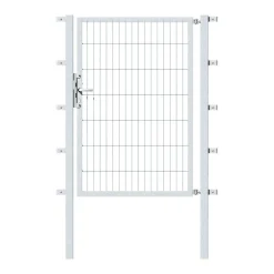 Alberts GAH Stabgitter-Einzeltor feuerverzinkt 1000 x 1400/1900 mm zum Einbetonieren