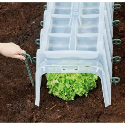 Pflanztunnel Sunny 3er-Komplettset inkl. Endkappen und Bodenanker*Garantia Best