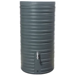 Garantia Regentonne Nordic 2in1 300 Liter graphite grey inkl. Deckel