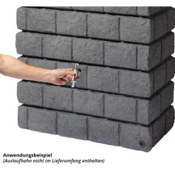 Wandtank Rocky Junior 300 Liter dark granite^Garantia