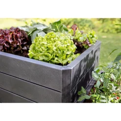 Hochbeet ERGO QUADRO S 50 Stone inkl FLORA*Garantia Online