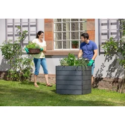 Hochbeet ERGO QUADRO L 75 Wood inkl FLORA*Garantia Hot