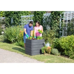 Hochbeet ERGO QUADRO M 75 Wood inkl FLORA^Garantia Sale