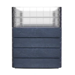 Hochbeet ERGO QUADRO Turbo M 75 Stone inkl FLORA*Garantia