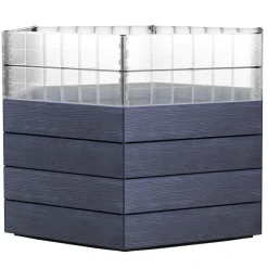 Garantia Hochbeet ERGO Turbo L 75 Wood inkl FLORA