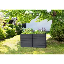 Garantia Hochbeet ERGO VARIO 2 Stone inkl FLORA