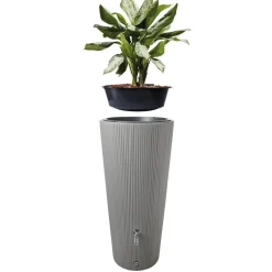 LINUS 2in1 Regenspeicher 220 L zinkgrau^Garantia Best