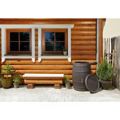 Regenfass Barrica braun 260 L*Garantia