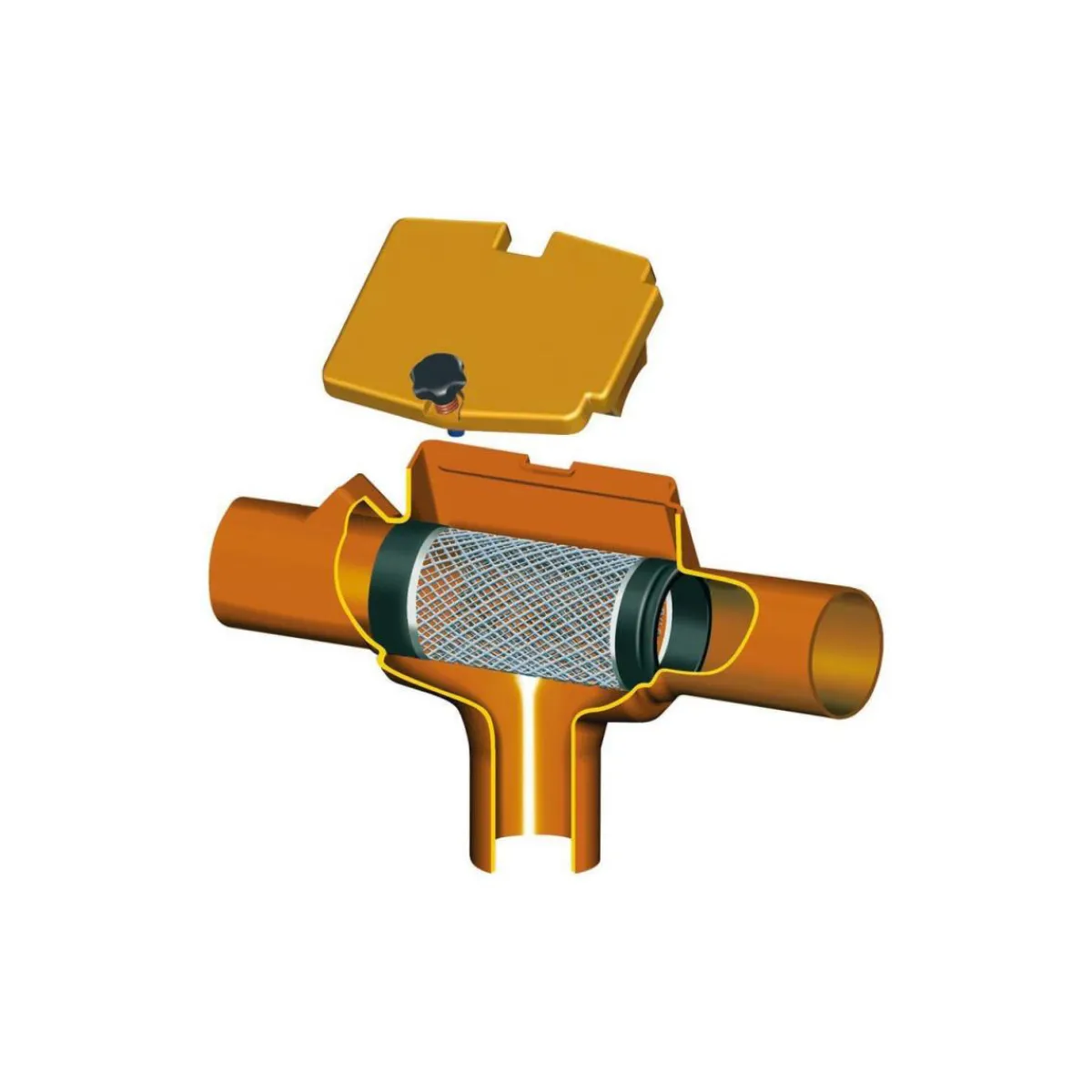 SUPRA-Filter intern für Cristall-Erdtanks^Garantia Discount