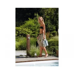 Wasserzapfsäule Wood braun*Garantia Hot