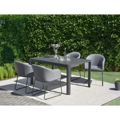 Garden Pleasure Ausziehtisch AMIRA Aluminium, schwarz^ New