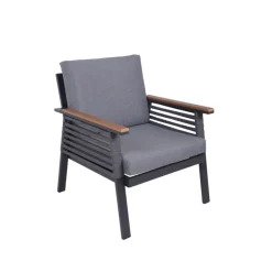 Garden Pleasure Lounge-Gruppe DENIA Aluminium, Non-Wood, Seilbespannung^ Sale