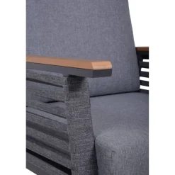 Garden Pleasure Lounge-Gruppe DENIA Aluminium, Non-Wood, Seilbespannung^ Sale