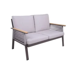 Garden Pleasure Lounge-Gruppe DENIA Aluminium, Non-Wood, Seilbespannung* Sale