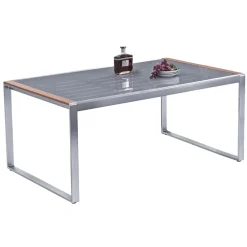 Garden Pleasure Tischgruppe AVA 5-tlg. Aluminium, Nonwood, Kunststoffgewebe