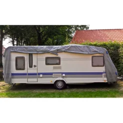 Garden Pleasure Wohnwagen-Abdeckhaube, Gr. XXL 7,32x2,5x2,2 m, imprägniert