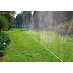 Schlauchregner mit Anschlußteilen grün^Gardena Discount