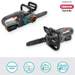 Akku-Kettensäge PowerSaw 250/18V Ready-To-Use mit 18V POWER FOR ALL-Akku^Gardena Hot