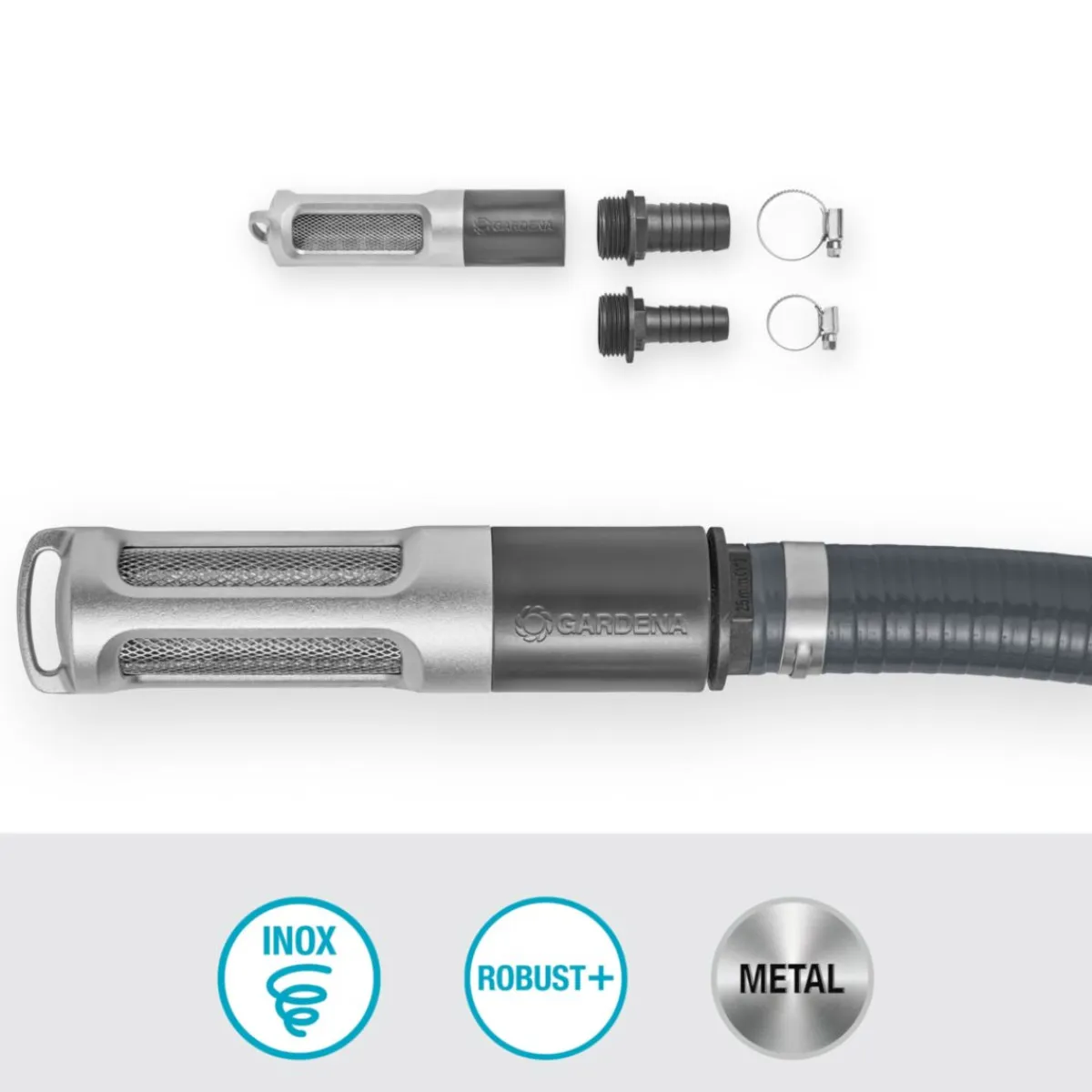 Saugfilter mit Rückflussstop Set*Gardena Best