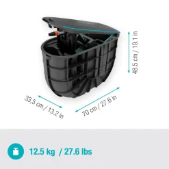 Schlauchbox RollUp Undercover M mit 20 m^Gardena Discount