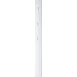 Garderobenpaneel Home Hochglanz mit ausklappbare Kleiderhaken 15 x 170 x 4 cm weiß