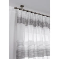 Gardinia Gardinenstange Chicago mit Innenlauf Durchmesser 16 mm 240 cm titan