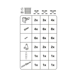Alu-Jalousie 120 x 130 cm silber*Gardinia Outlet