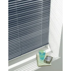 Aluminium-Jalousie 140 x 175 cm schiefer^Gardinia Hot