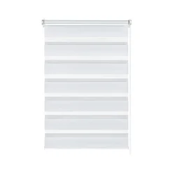 Gardinia Doppelrollo Easyfix 120 x 150 cm weiß