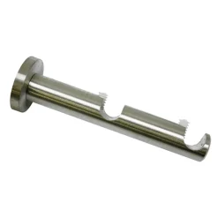 Doppelträger offen für Durchmesser 12 mm 6/5 cm Edelstahl*Gardinia Sale