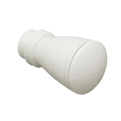 Gardinia Endstück Chicago Siro für Durchmesser 20 mm weiß