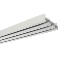 Flächenvorhangschiene 3-läufig 260 cm weiß*Gardinia Best