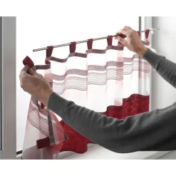 Gardinia Gardinenstange Filigrano Kugel 50-80 cm Durchmesser 8/10 cm Edelstahl-optik