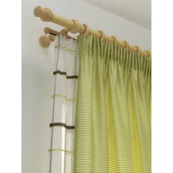 Gardinia Gardinenstange Lugano Classic Durchmesser 28 mm 200 cm Kiefer