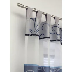 Gardinia Gardinenstange Zylinder Durchmesser 16/19 mm 190-340 cm Edelstahl-optik