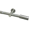 Gardinenstange Zylinder Durchmesser 22/25 mm 190-360 cm Edelstahl-optik*Gardinia Hot