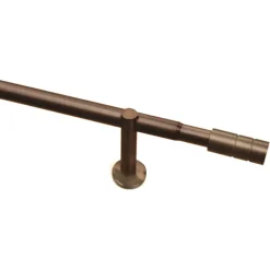 Gardinenstange Zylinder Durchmesser 22/25 mm 100-190 cm bronze^Gardinia Best