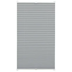 Plissee Easyfix mit 2 Bedienschienen 90 x 130 cm schiefer^Gardinia Hot