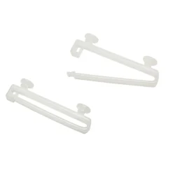 Gardinia Schlaufengleiter 5 cm weiß