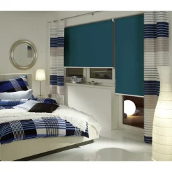 Gardinia Seitenzugrollo 62 x 180 cm dunkelblau