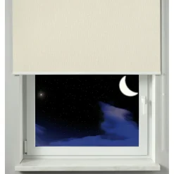 Seitenzugrollo Thermo 112 x 180 cm creme*Gardinia Discount