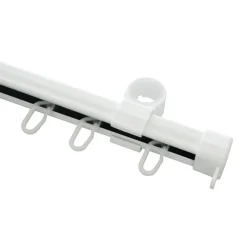 Gardinia U-Laufschiene240 cm weiß