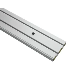 Vorhangschiene GE2 150 cm mit Profil für Blendenbefestigung weiß^Gardinia Online