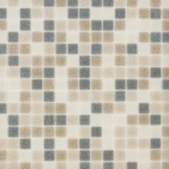 Glasmosaik Grey Brown Beige Mix 32,7 x 32,7 x 0,4 mm